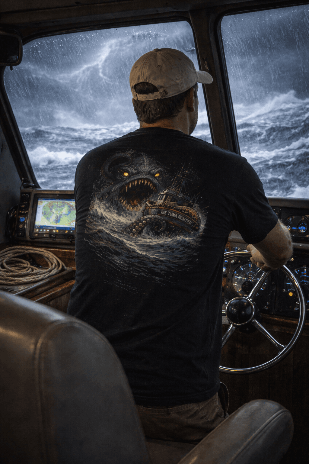 Kraken T-Shirt | Deep Sea Creature Illustration